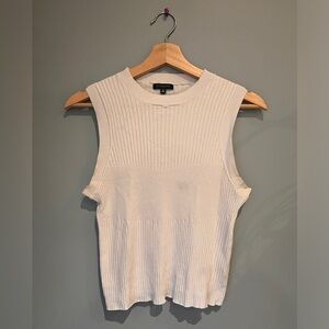 Dynamite white Knitted tank top size M
